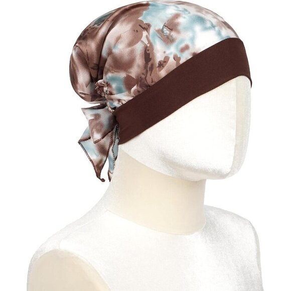 Chemo Caps Headwear for Women ink Color Head Scarf Turbans for Summer